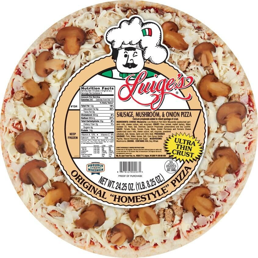 Luige's Sausage Mushroom Onion Luige's Sausage Mushroom Onion