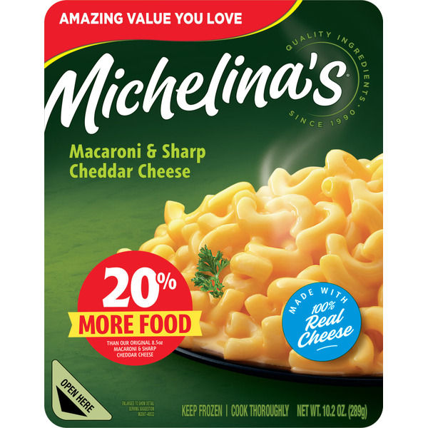 Michelina's Macaroni & Sharp Cheddar Cheese 10.2 Oz