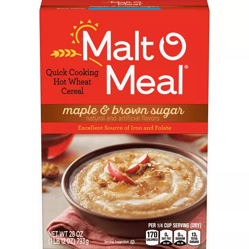 Malt O Meal Maple Brown Sugar 28 Oz Malt O Meal Maple Brown Sugar 28 Oz
