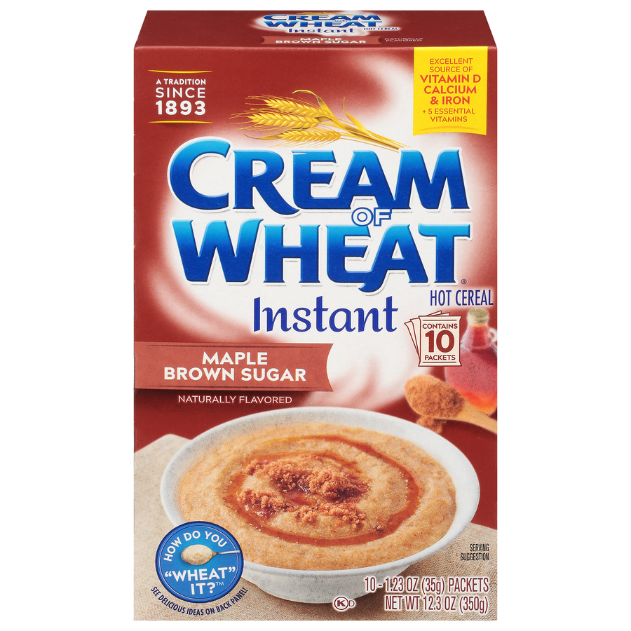 Maple Brown Sugar Instant Hot Cereal 10 Pack 12.3 Oz Maple Brown Sugar Instant Hot Cereal 10 Pack 12.3 Oz