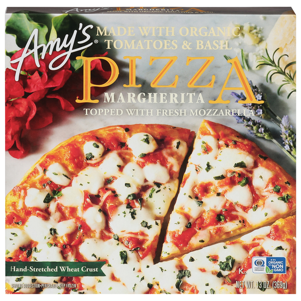 Amy's Organic Margherita Pizza 13 Oz