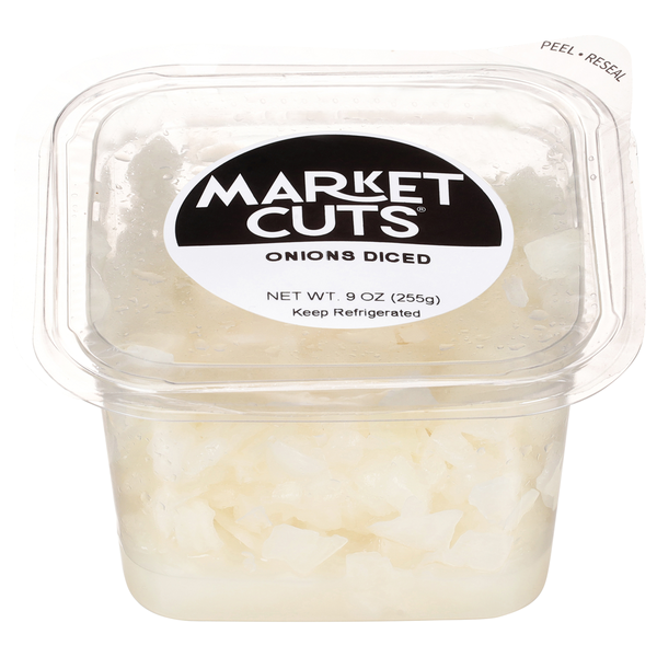 Market Cuts Diced Onions 9 Oz Market Cuts Diced Onions 9 Oz