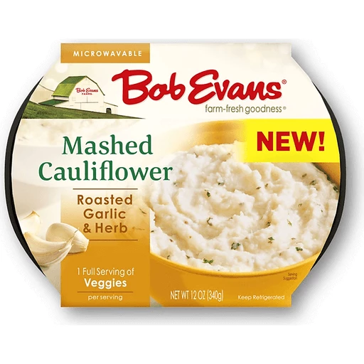 Mashed Cauliflower Roasted Garlic Herb 12 Oz