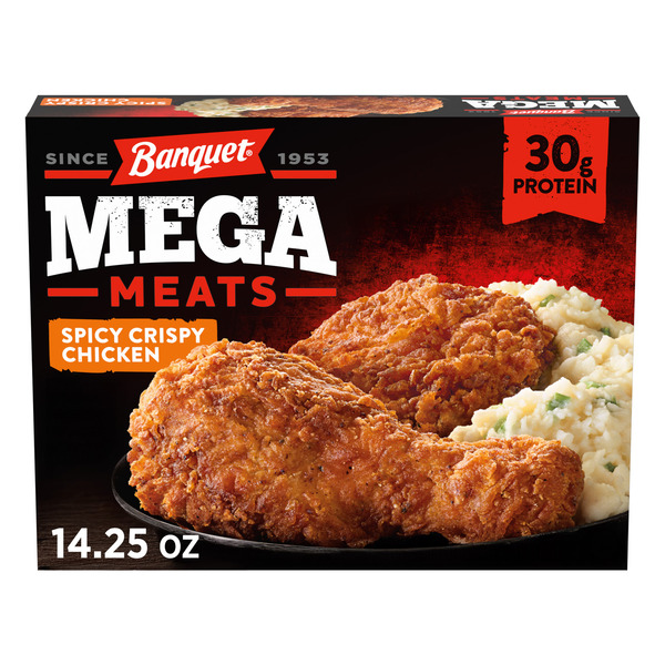 Banquet Mega Meats Spicy Crispy Chicken 14.25 Oz