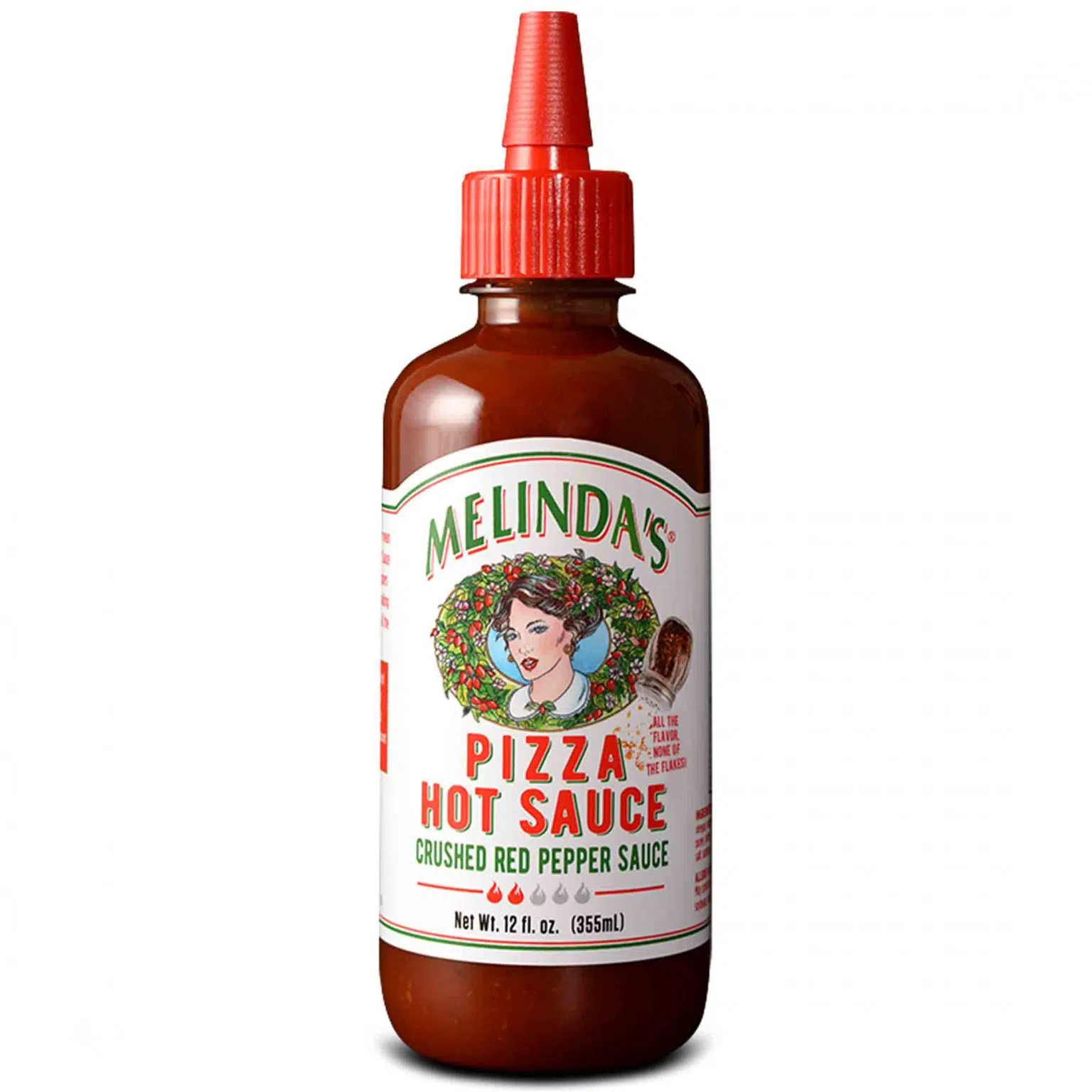 MelindasPizzaHotCrushedRedPepperSauce12FLOz MelindasPizzaHotCrushedRedPepperSauce12FLOz