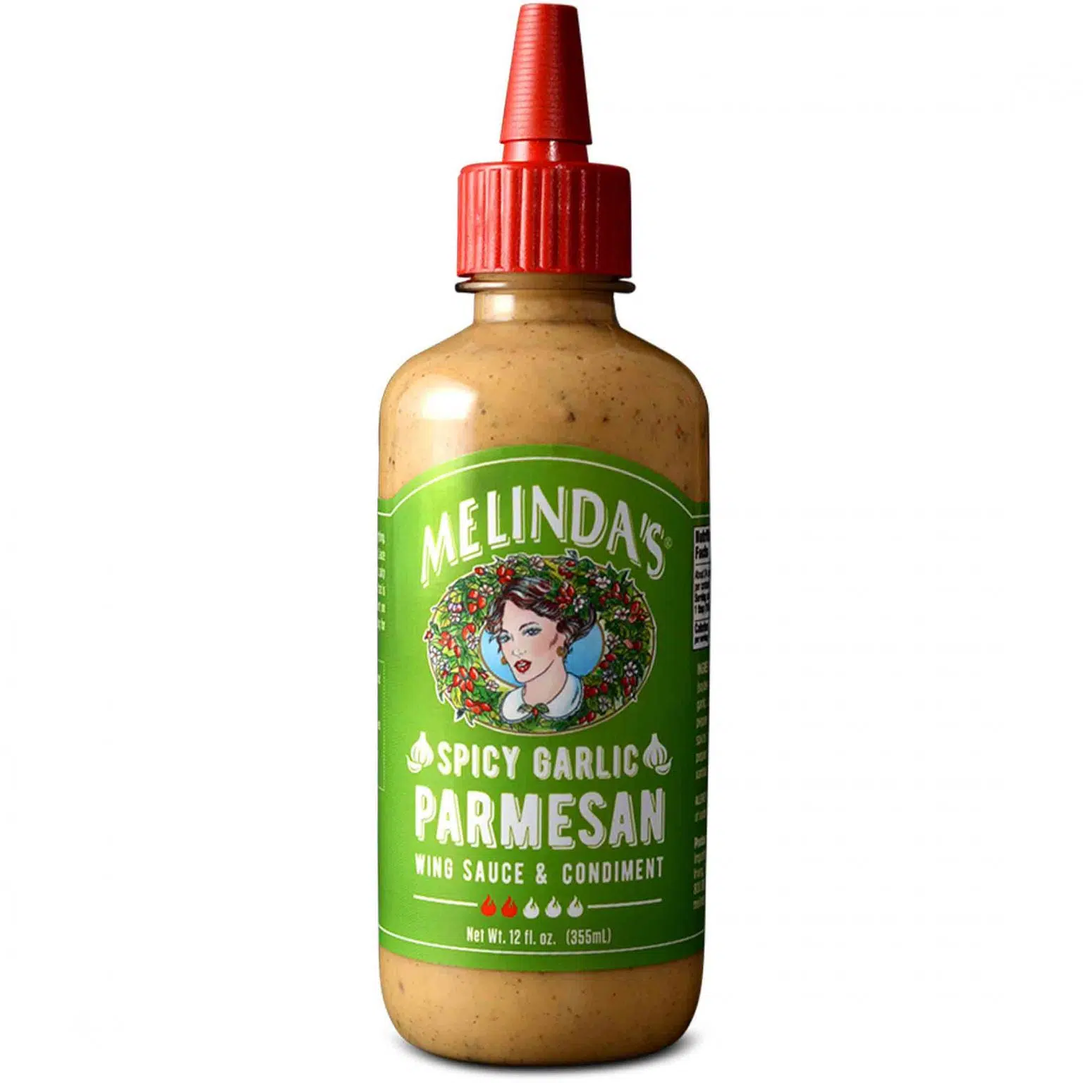 MelindasSpicyGarlicParmesanWingSauceCondiment12FLOz MelindasSpicyGarlicParmesanWingSauceCondiment12FLOz