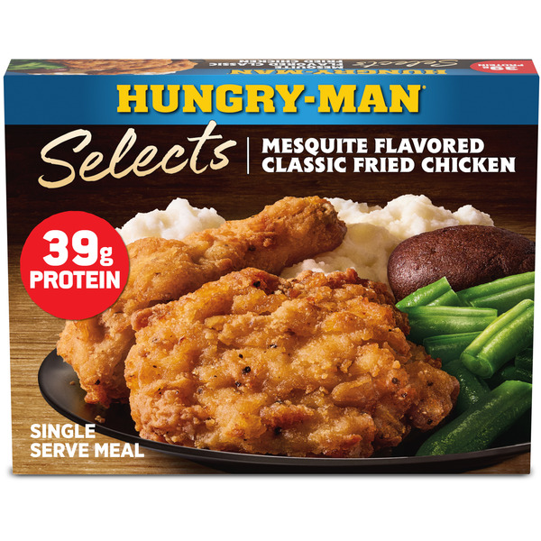 Hungry Man Mesquite Classic Fried Chicken 16 Oz