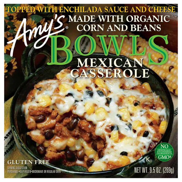 Amy's Organic Mexican Casserole Bowl 9.5 Oz