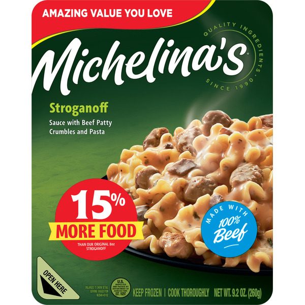 Michelina's Beef Stroganoff 9.2 Oz