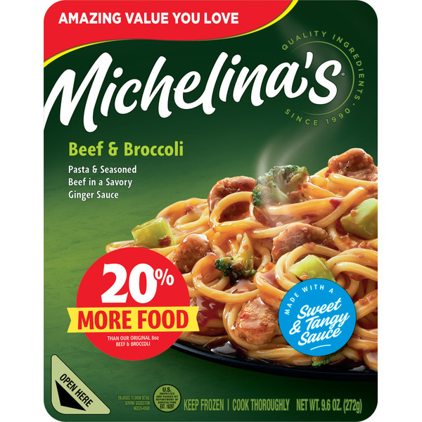 Michelina's Beef & Broccoli 9.6 Oz