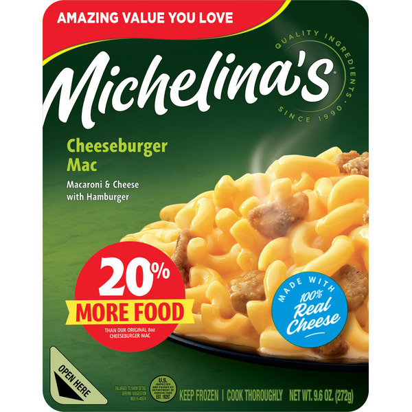 Michelina's Cheeseburger Mac 9.6 Oz