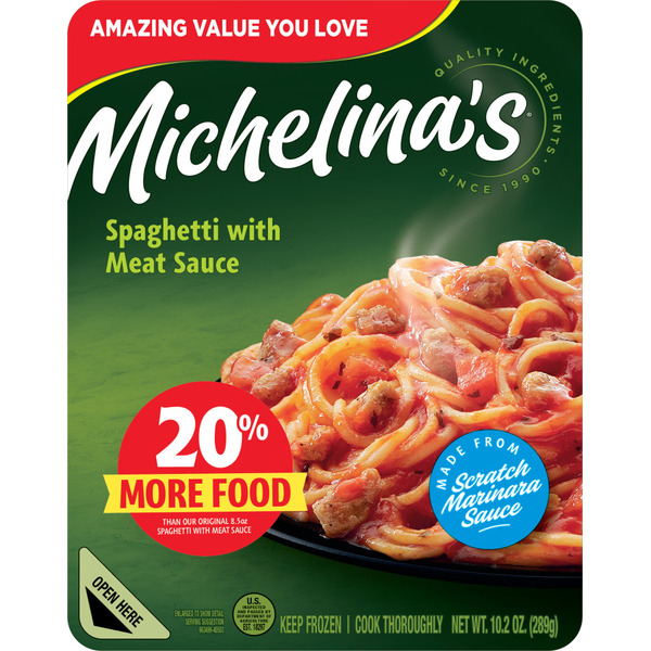 Michelina's Spaghetti with Meat Sauce 10.2 Oz
