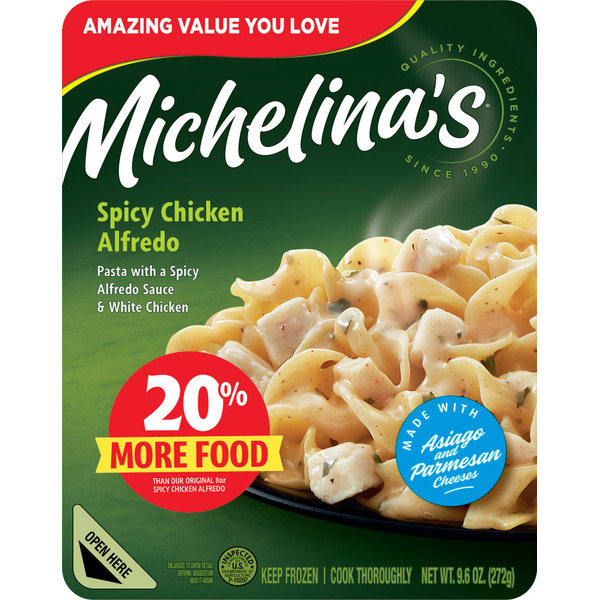 Michelina's Spicy Chicken Alfredo 9.6 Oz