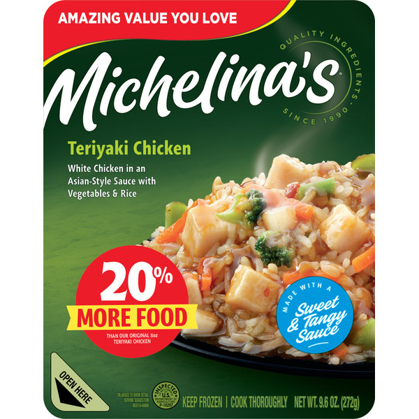 Michelina's Teriyaki Chicken 9.6 Oz