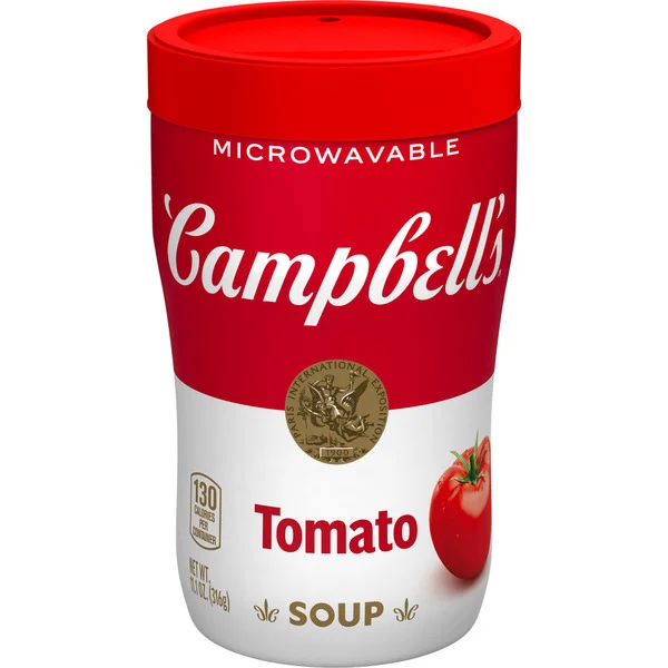 Campbell's Microwavable Tomato Soup 11.1 Oz