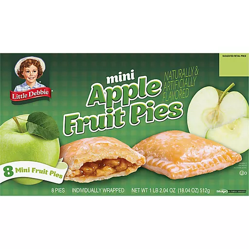 Mini Apple Fruit Pies 8 Each 18.04 Oz
