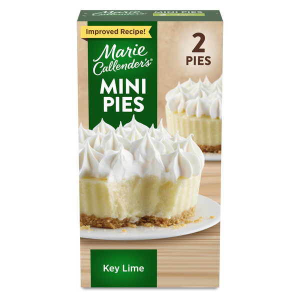 Marie Callender's Mini Pies Key Lime 7.5 Oz Marie Callender's Mini Pies Key Lime 7.5 Oz