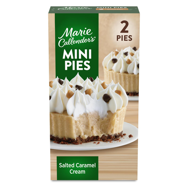 Marie Callender's Mini Pies Salted Caramel Cream 6 Oz Marie Callender's Mini Pies Salted Caramel Cream 6 Oz