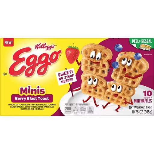 Minis Berry Blast Toast Ten Each 10.75 Oz Minis Berry Blast Toast Ten Each 10.75 Oz