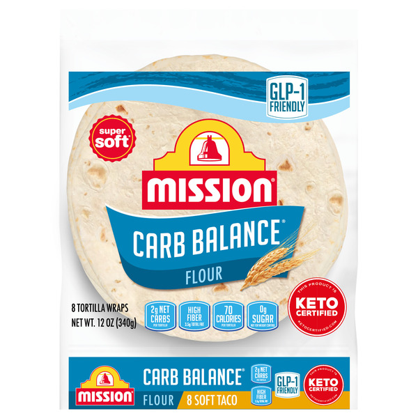 Mission Carb Balance Wraps 8 Each 12 Oz