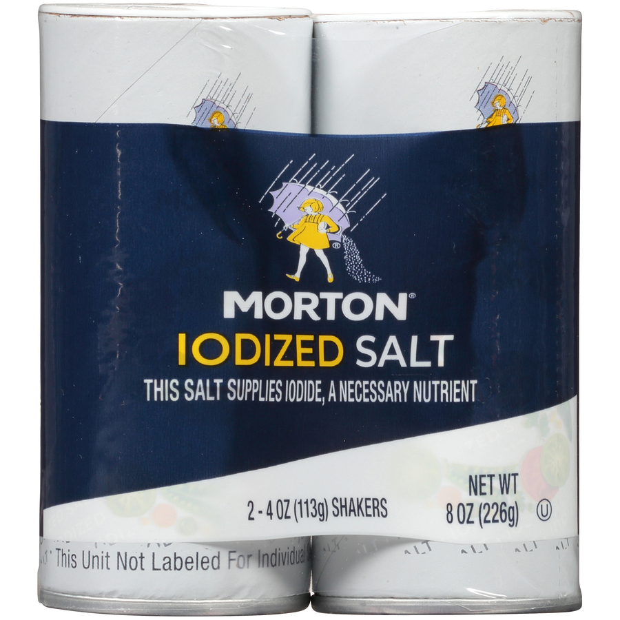 MortonIodizedSaltSince1848FourOzShakers MortonIodizedSaltSince1848FourOzShakers