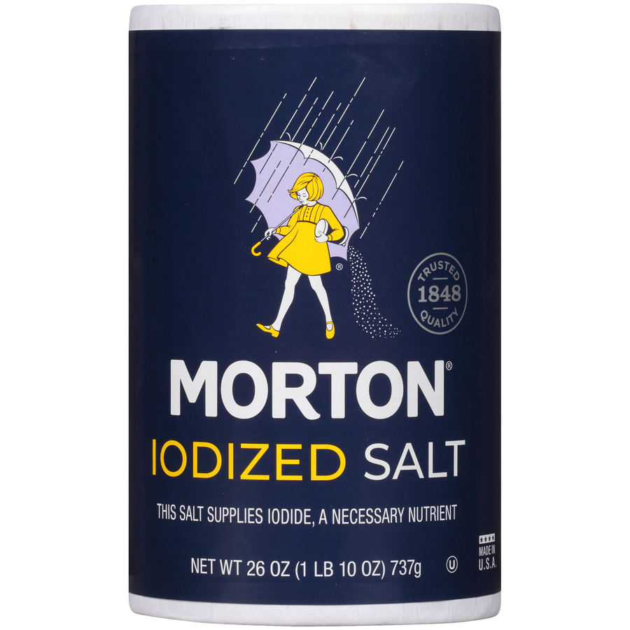 MortonSince1848IodizedSalt1LB10Oz MortonSince1848IodizedSalt1LB10Oz