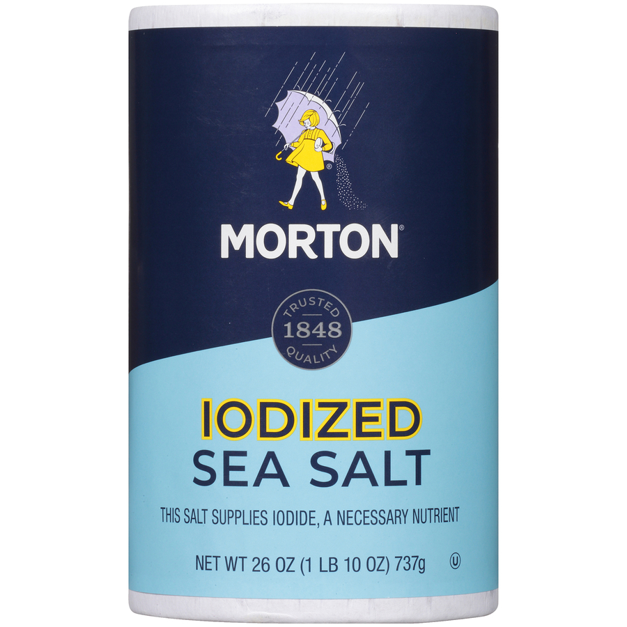 MortonSince1848IodizedSeaSalt1LB10Oz MortonSince1848IodizedSeaSalt1LB10Oz