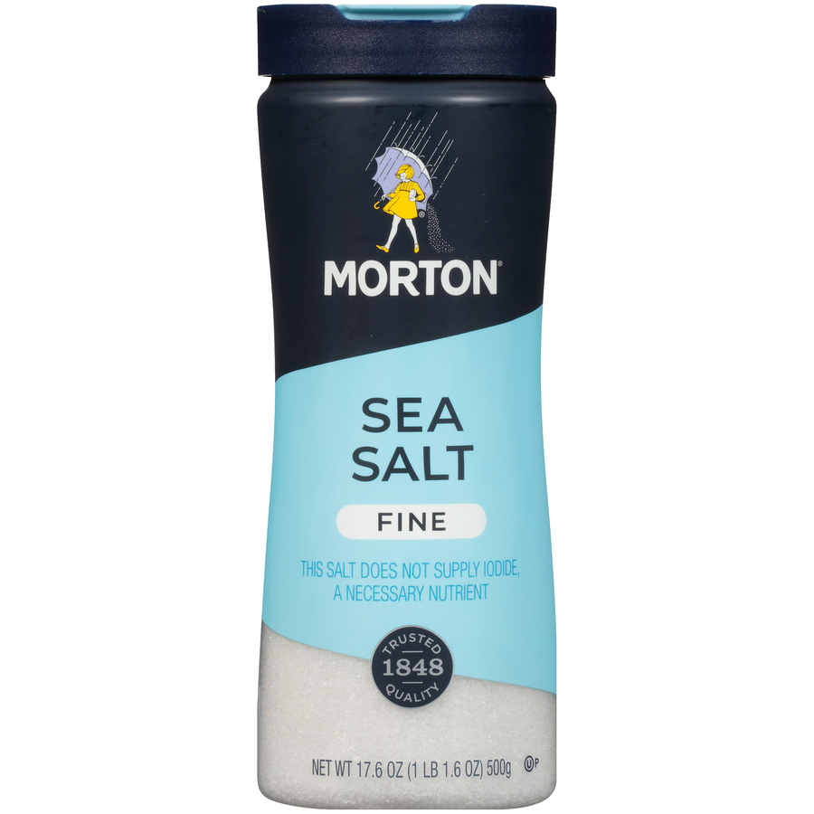 MortonSince1848SeaSaltFine1LB1.6Oz MortonSince1848SeaSaltFine1LB1.6Oz