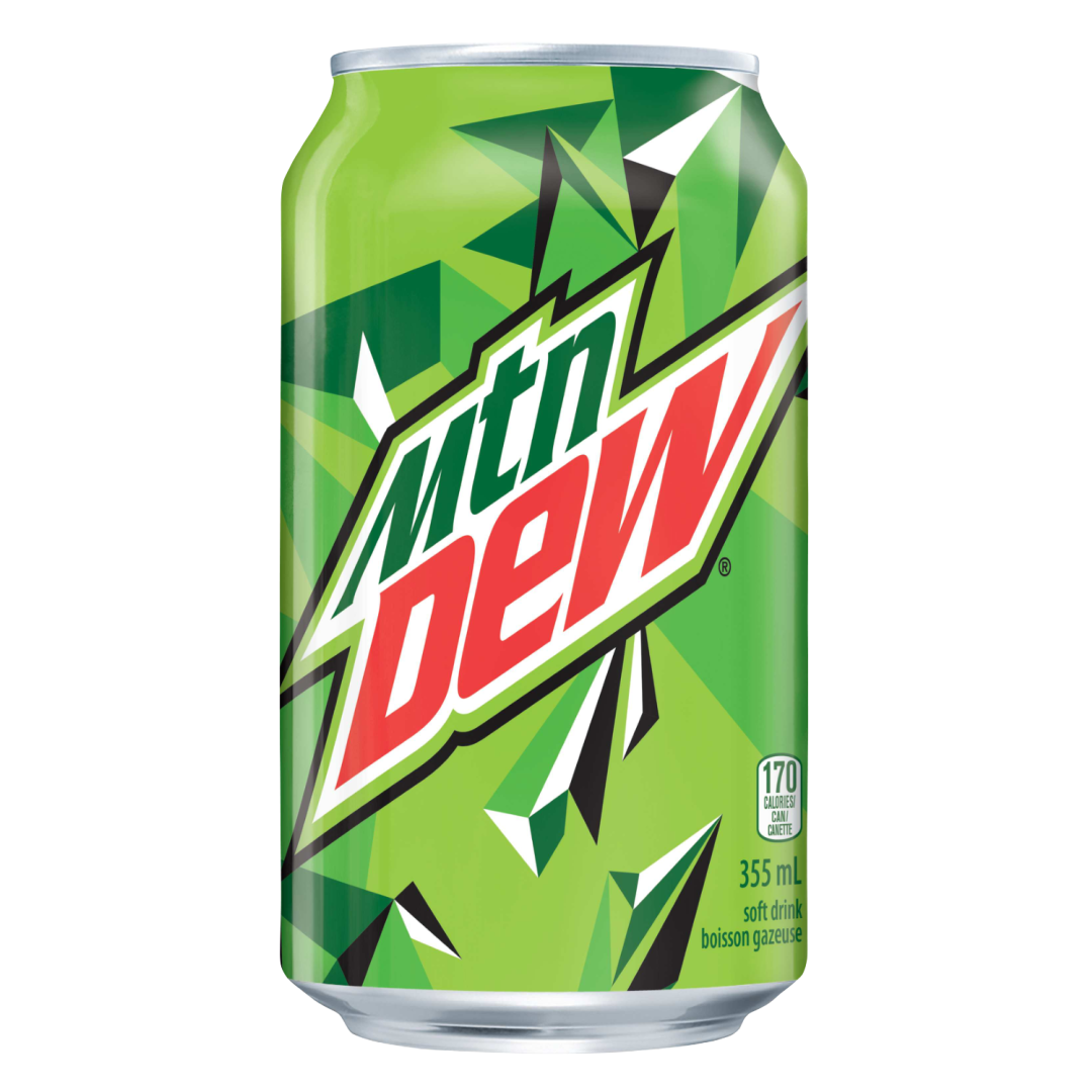 Can Of Mountain Dew Can Of Mountain Dew