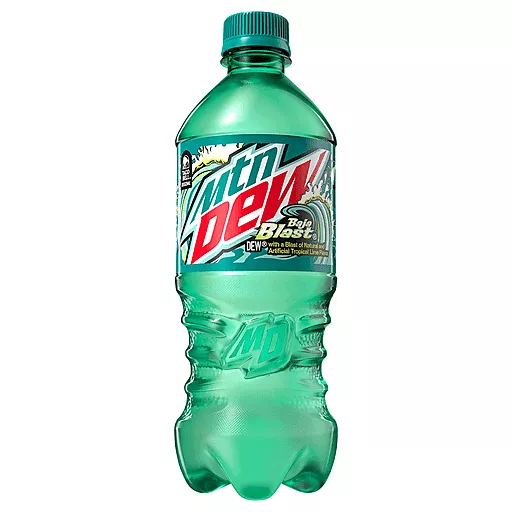 Mountain Dew Baja Blast 20 FL Oz Bottle Mountain Dew Baja Blast 20 FL Oz Bottle