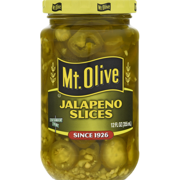 Mt. Olive Jalapeño Slices 12 FL Oz