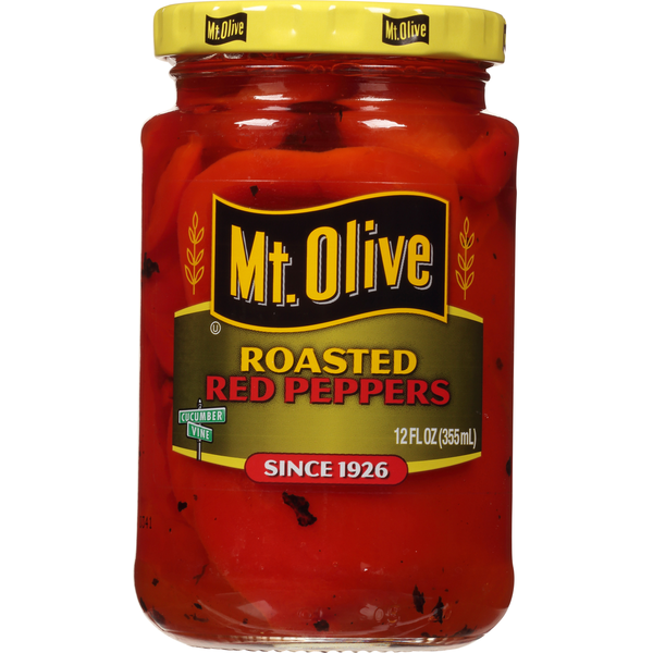 Mt. Olive Roasted Red Peppers 12 FL Oz