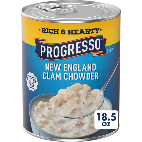 Progresso New England Clam Chowder 18.5 Oz