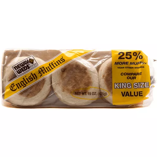 Newly Weds Foods English Muffins 15 Oz Newly Weds Foods English Muffins 15 Oz