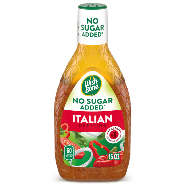 Wishbone No Sugar Added Italian Dressing 15 FL Oz