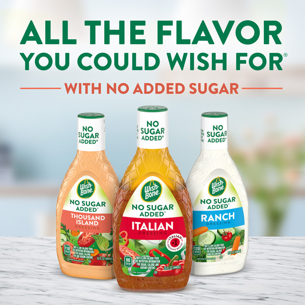 Wishbone No Sugar Added Italian Dressing Promo Two