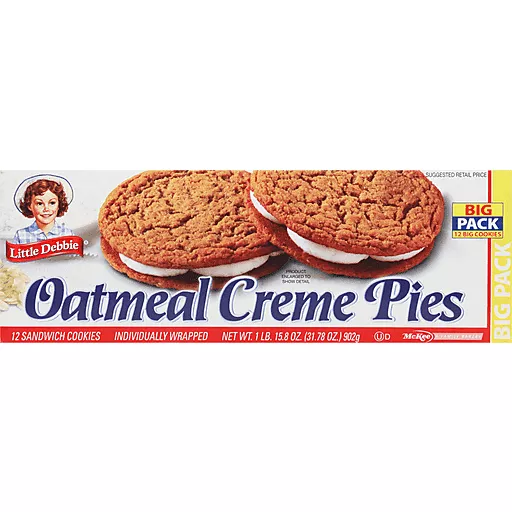 Oatmeal Creme Pies Big Pack 1 LB 15.8 Oz