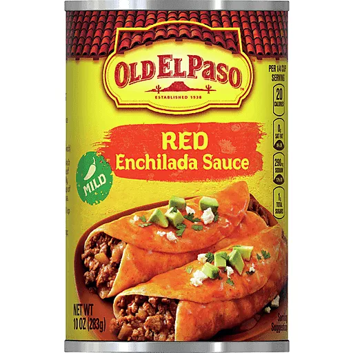 Old El Paso Mild Red Enchilada Sauce 10 Oz Old El Paso Mild Red Enchilada Sauce 10 Oz