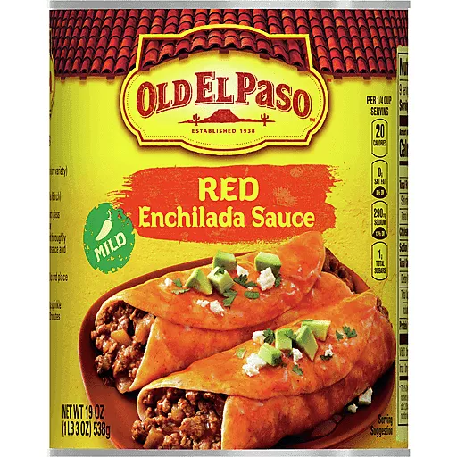 Old El Paso Mild Red Enchilada Sauce 19 Oz Old El Paso Mild Red Enchilada Sauce 19 Oz