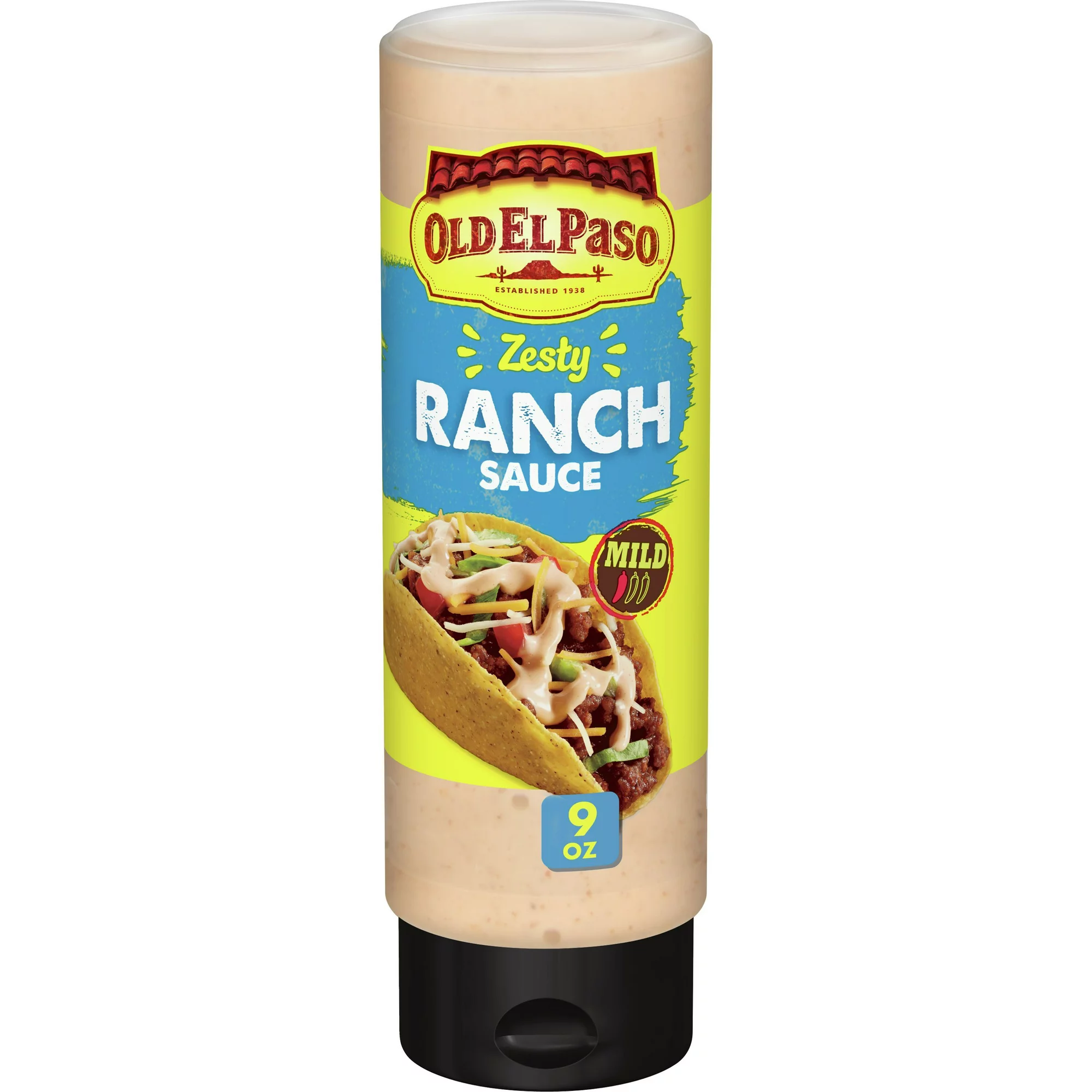 Old El Paso Mild Zesty Ranch Sauce 9 Oz Old El Paso Mild Zesty Ranch Sauce 9 Oz