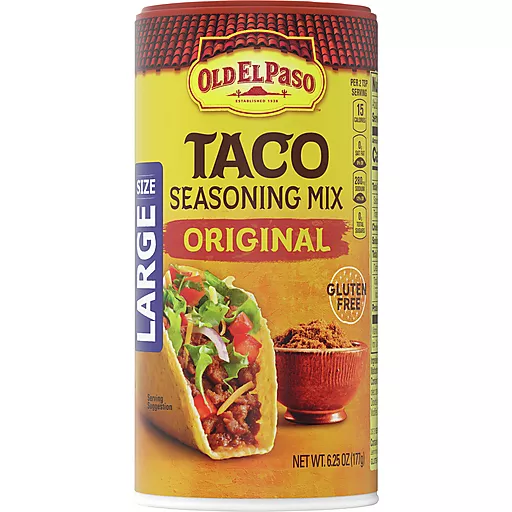 Old El Paso Taco Seasoning Original 6.25 Oz Old El Paso Taco Seasoning Original 6.25 Oz