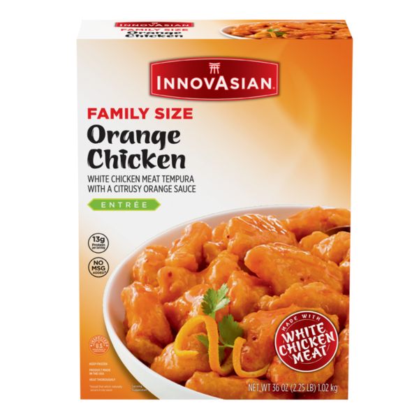 InnovAsian Orange Chicken Family Size 36 Oz InnovAsian Orange Chicken Family Size 36 Oz