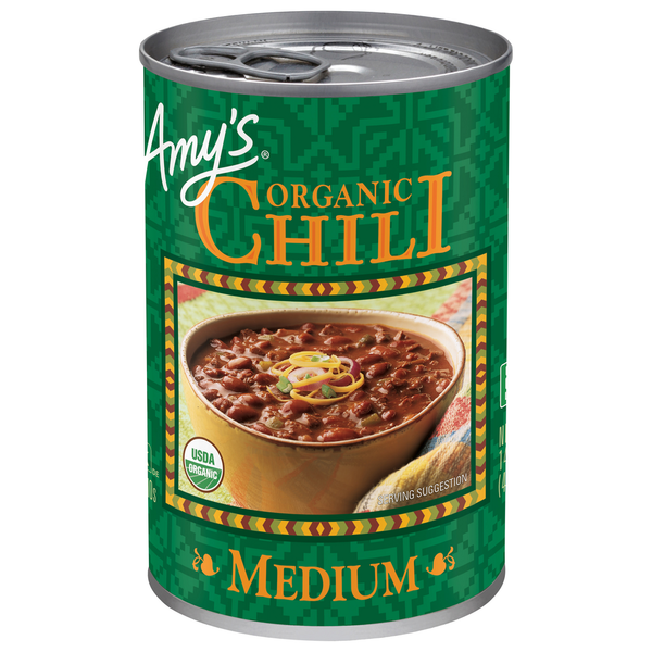 Amy's Organic Medium Chili 14.7 Oz