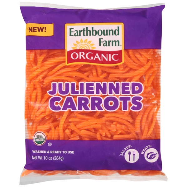 Earthbound Farm Organic Julienned Carrots 10 Oz