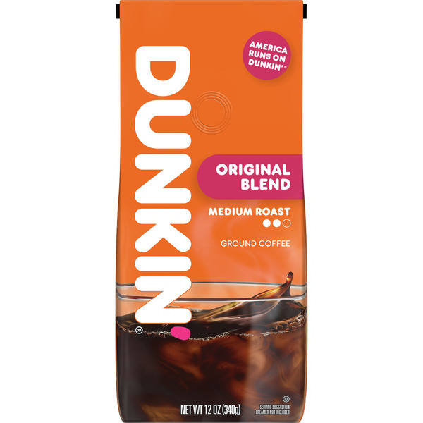 Dunkin' Original Blend Medium Roast Ground 12 Oz