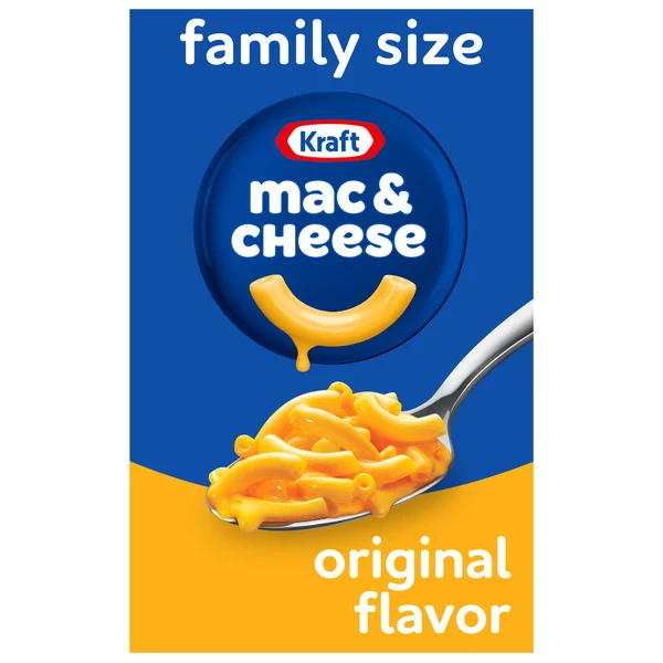 Kraft Original Mac & Cheese Family Size 14.5 Oz Kraft Original Mac & Cheese Family Size 14.5 Oz
