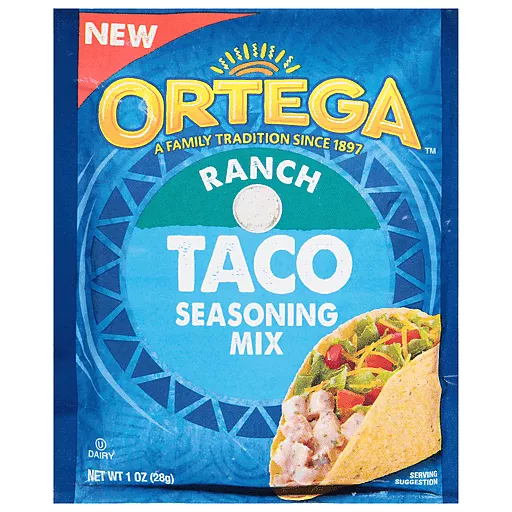 Original Ranch Taco Seasoning Mix 1 Oz