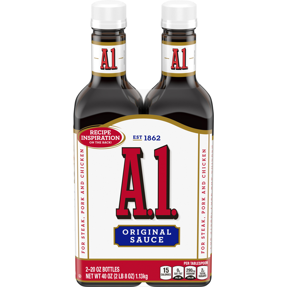 A1 Sauce Is A Great Steak Sauce. Check Out The Other Flavors!