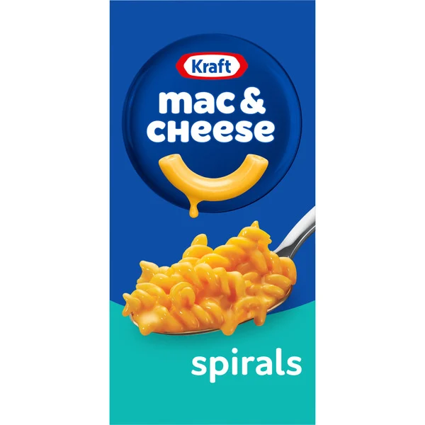 Kraft Original Spirals Mac & Cheese 5.5 Oz Kraft Original Spirals Mac & Cheese 5.5 Oz