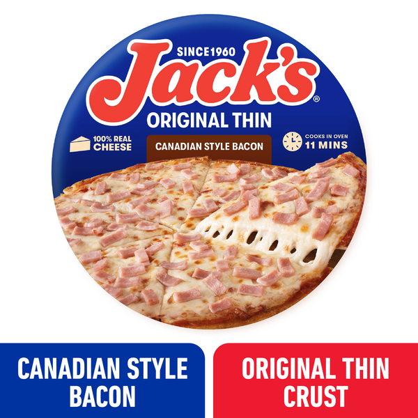 Jack's Original Thin Canadian Style Bacon 14.9 Oz Jack's Original Thin Canadian Style Bacon 14.9 Oz